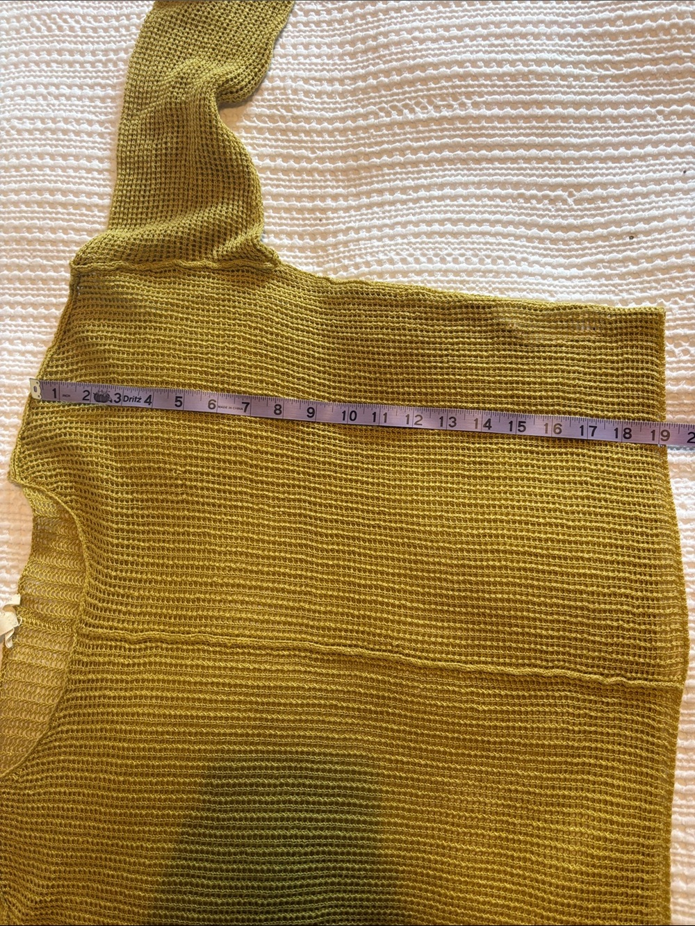 Eileen Fisher Lightweight Sweater linen in Chartreuse - Picture 5 of 6